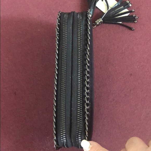 Night Club Ready! Fun Metallic black bag - Picture 2 of 7